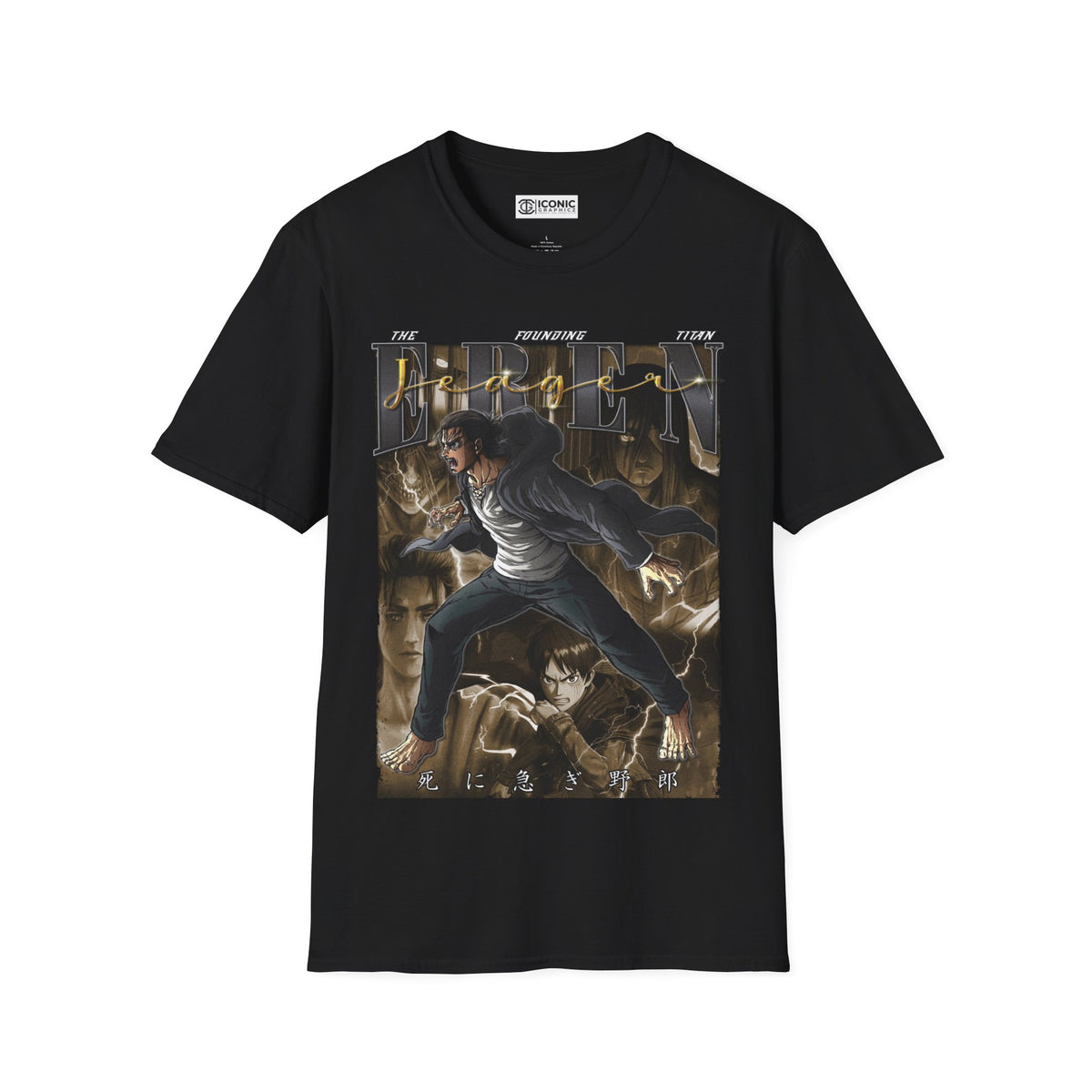 Eren Unisex Softstyle T-Shirt - IGZ Clothing 