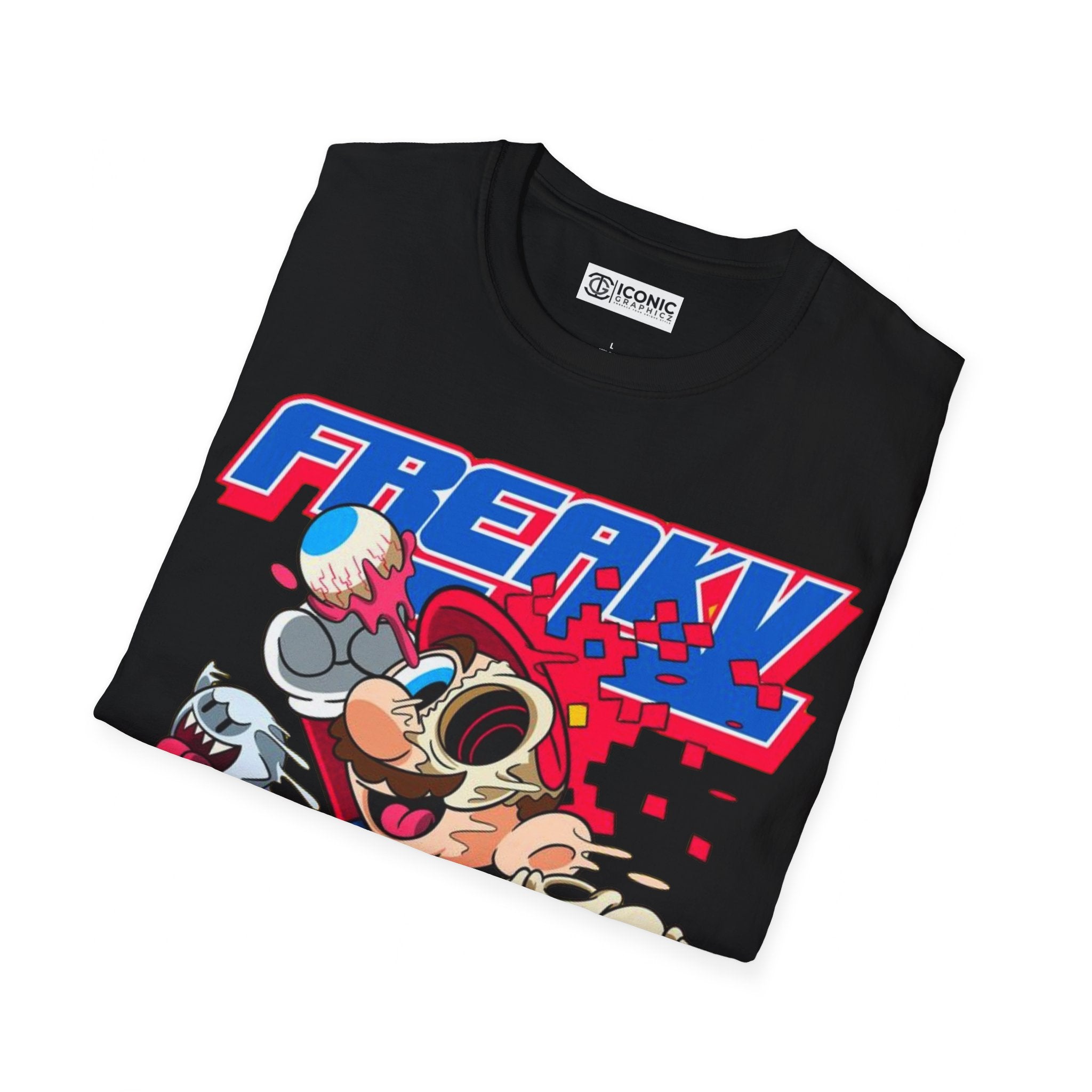 Mario Unisex Softstyle T-Shirt - IGZ Clothing 