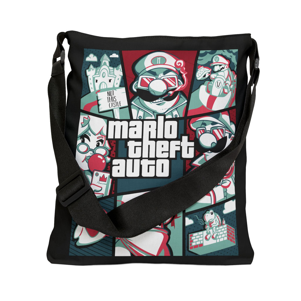 SuperMario Adjustable Tote Bag (AOP) - 