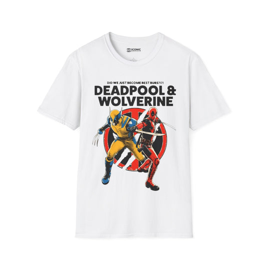 Deadpool and Wolverine Unisex Softstyle T-Shirt - IGZ Clothing 