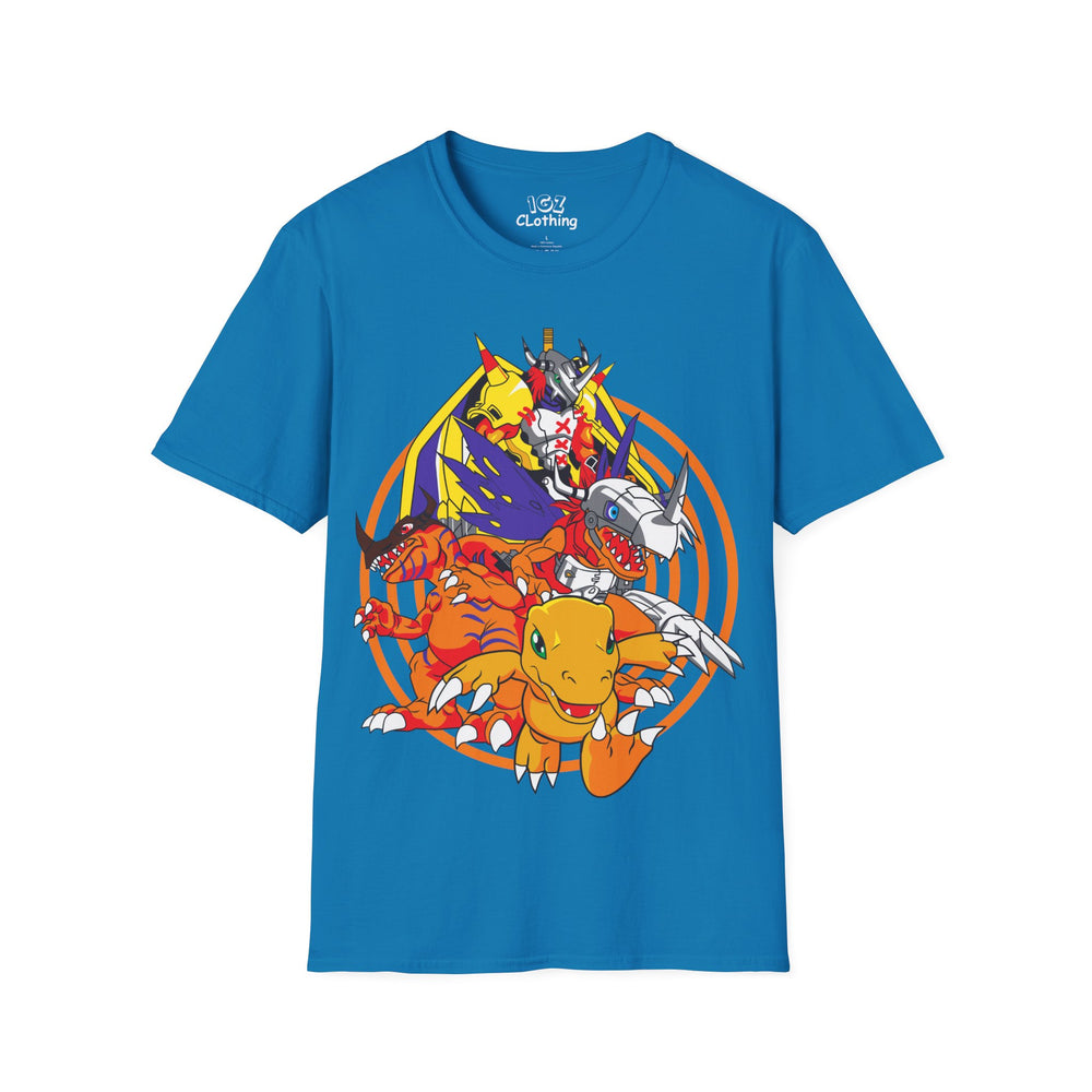Greymon Evolution Digimon T-Shirt
