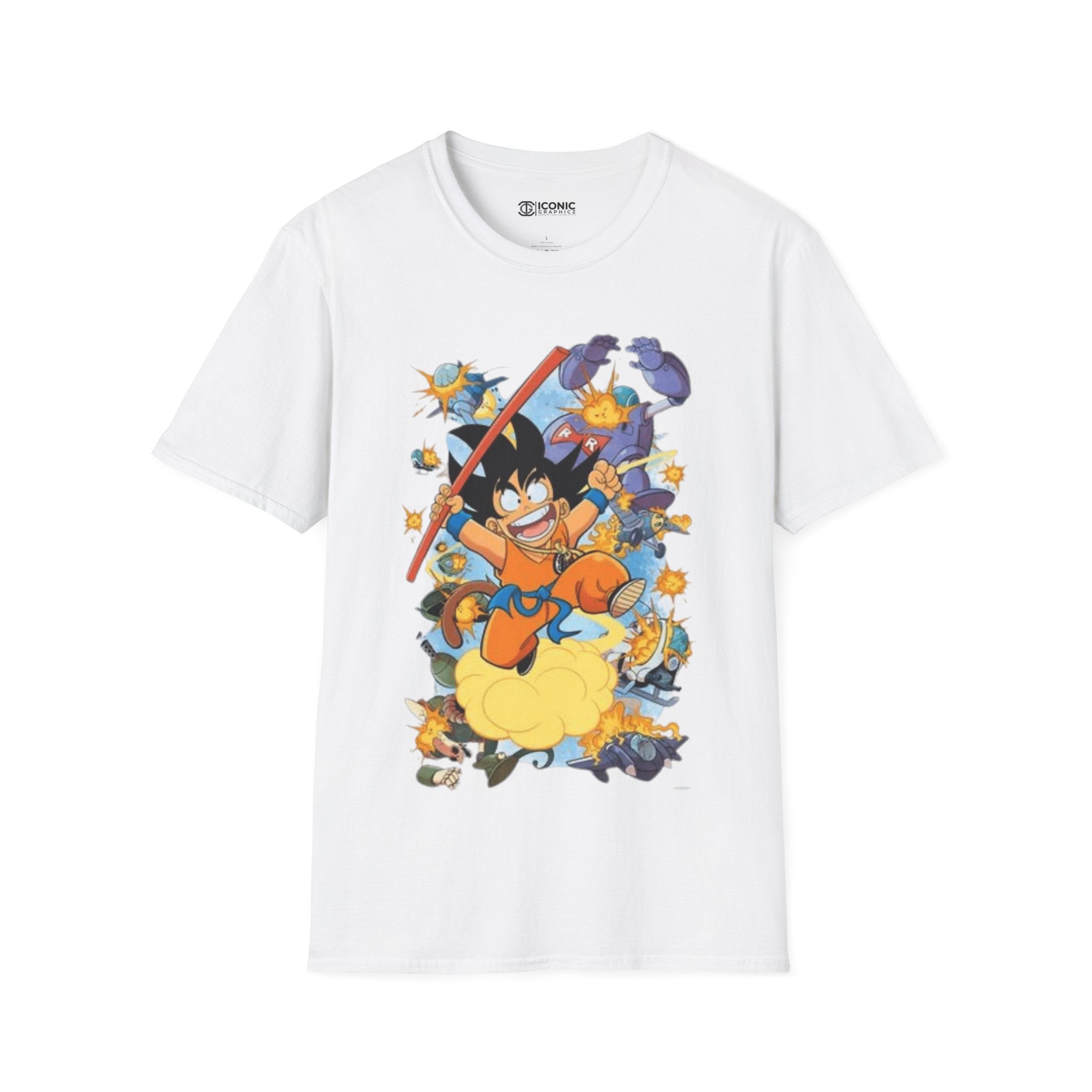 Goku Unisex Softstyle T-Shirt - IGZ Clothing 