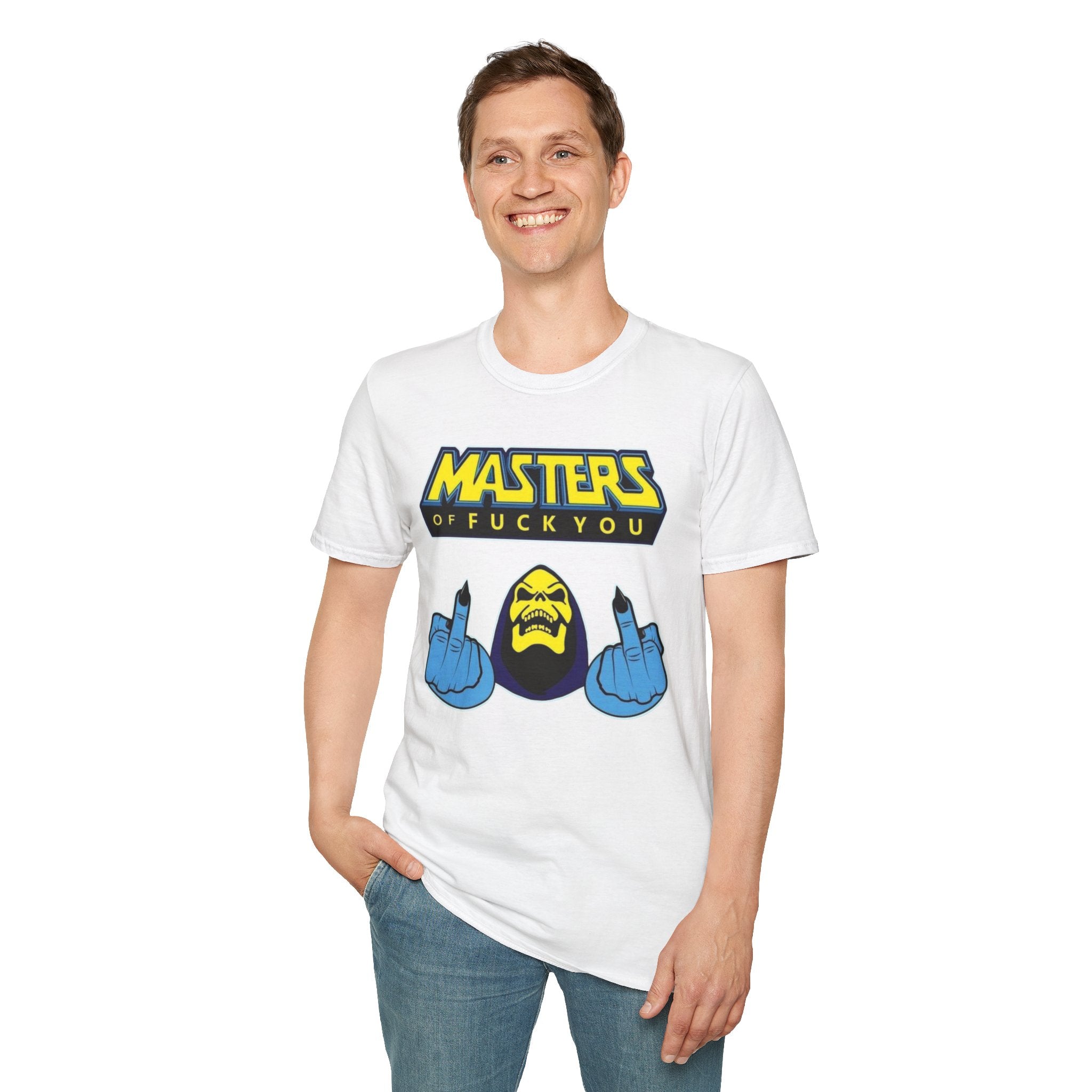 Skeletor Unisex Softstyle T-Shirt - IGZ Clothing 