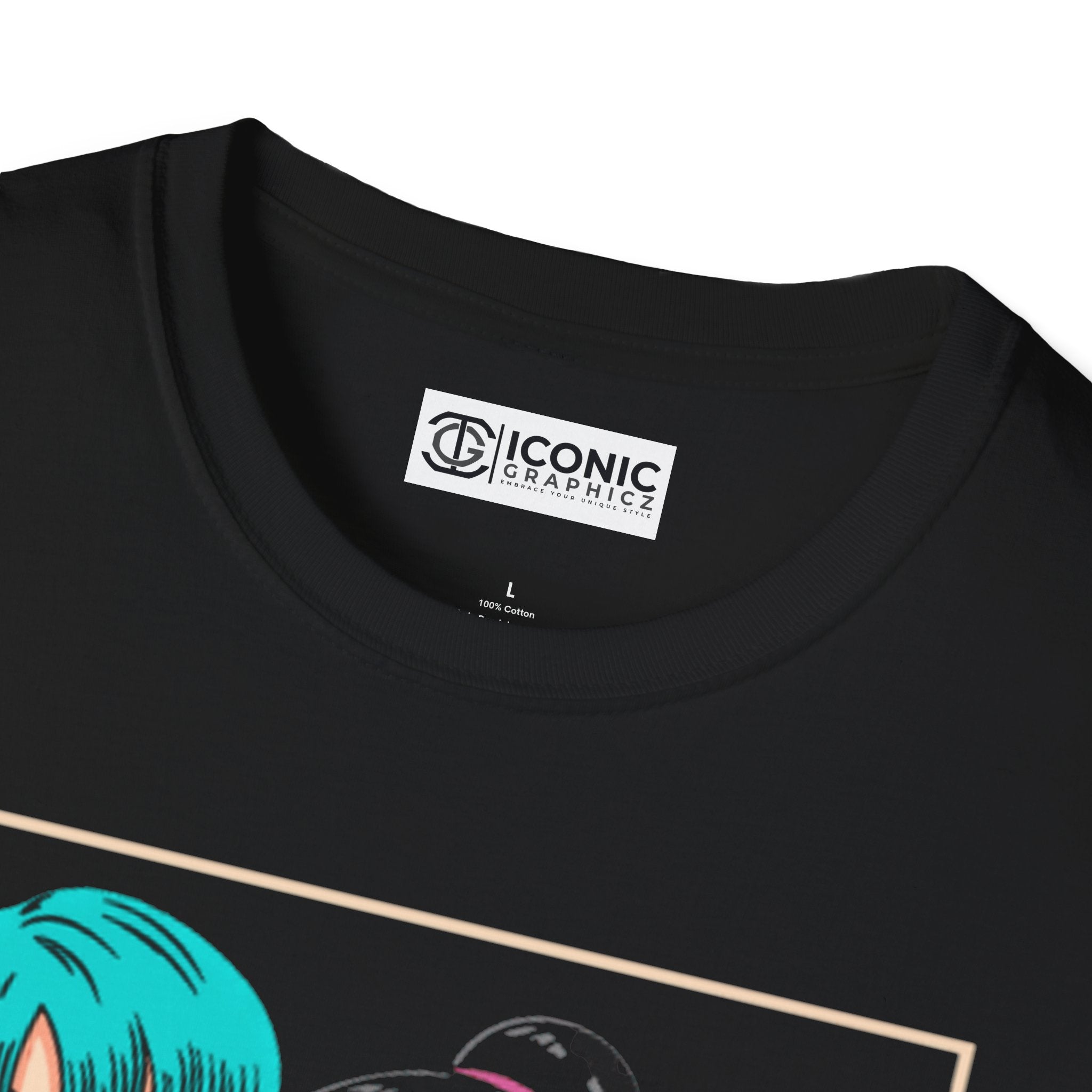 Bulma and Chichi Unisex Softstyle T-Shirt - IGZ Clothing 