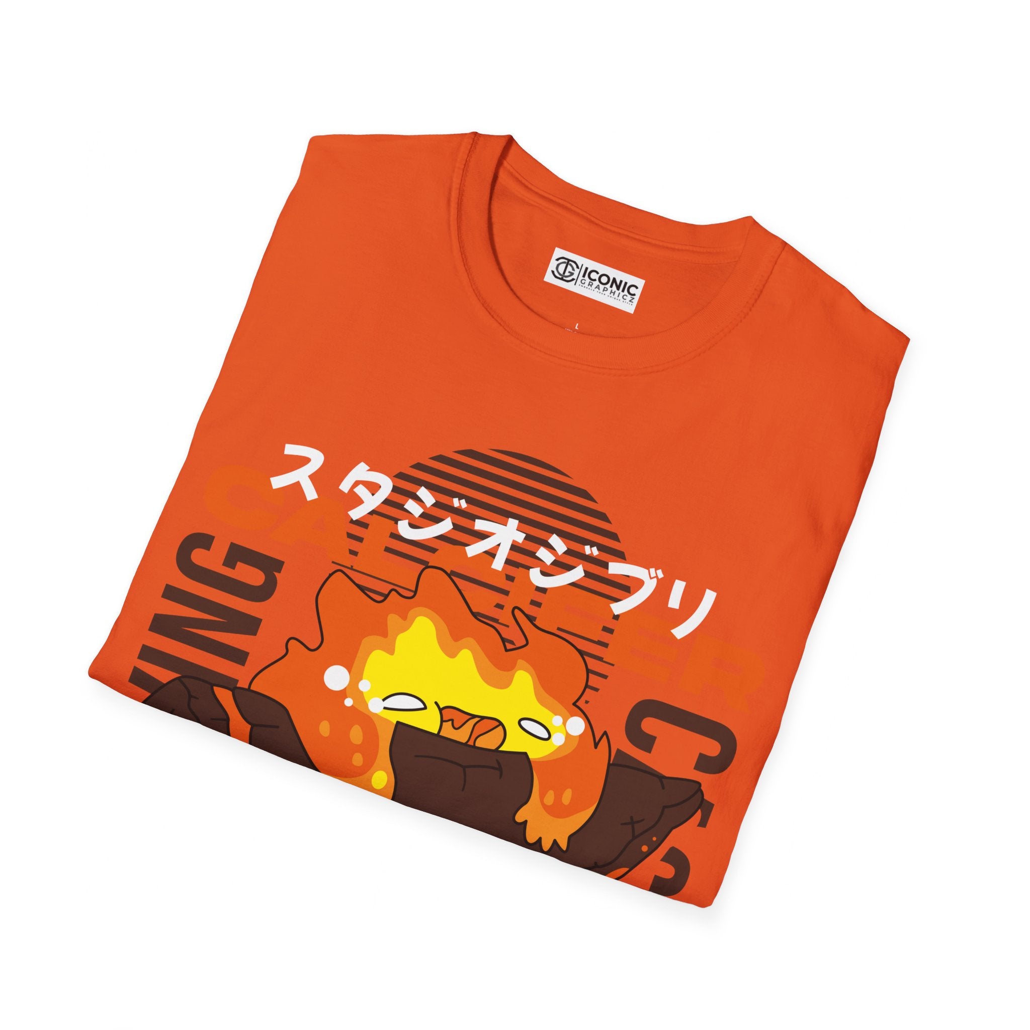 Calcifer Unisex Softstyle T-Shirt - IGZ Clothing 