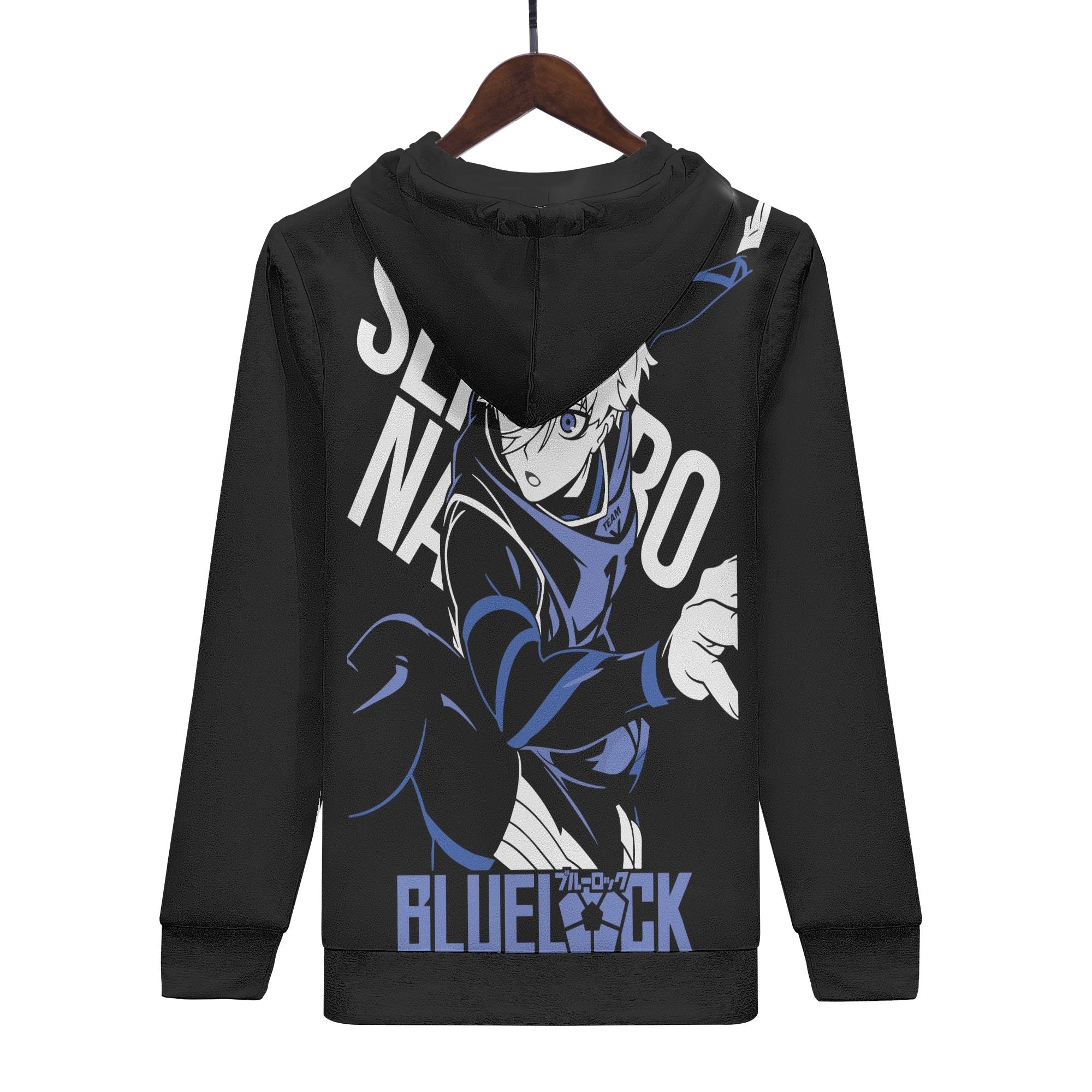 Blue lock All Over Print Warm Velvets Pair Of Hoodie