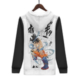 Goku All Over Print Warm Velvets Pair Of Hoodie Igz Clothing