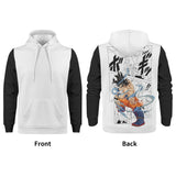 Goku All Over Print Warm Velvets Pair Of Hoodie Igz Clothing