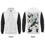 Vegeta All Over Print Warm Velvets Pair Of Hoodie Igz Clothing