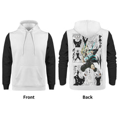 Vegeta All Over Print Warm Velvets Pair Of Hoodie