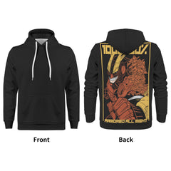 All Might All Over Print Warm Velvets Pair Of Hoodie