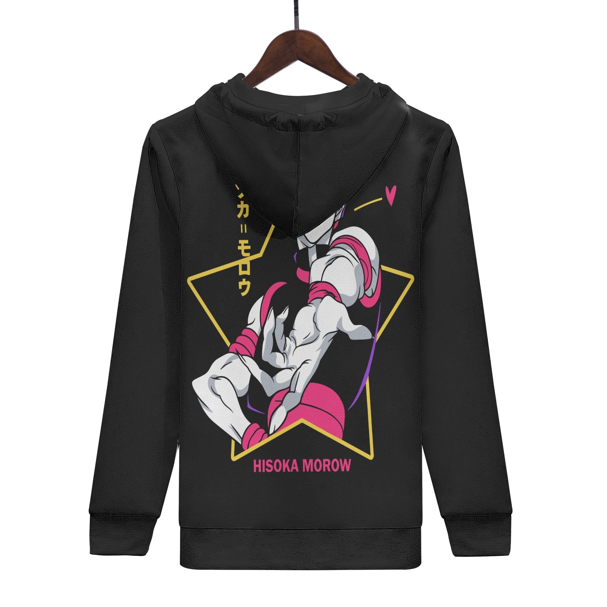 Hisoka All Over Print Warm Velvets Pair Of Hoodie