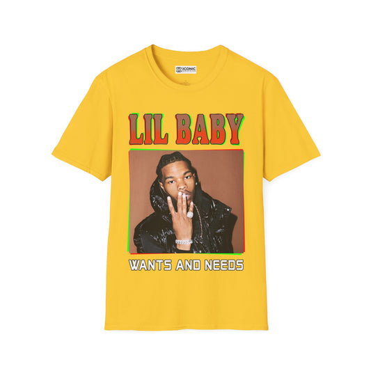 Lil Baby Unisex Softstyle T-Shirt - IGZ Clothing 