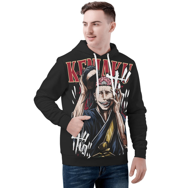 Geto Jujitsu Kaisen All Over Print Warm Velvets Pair Of Hoodie Igz Clothing