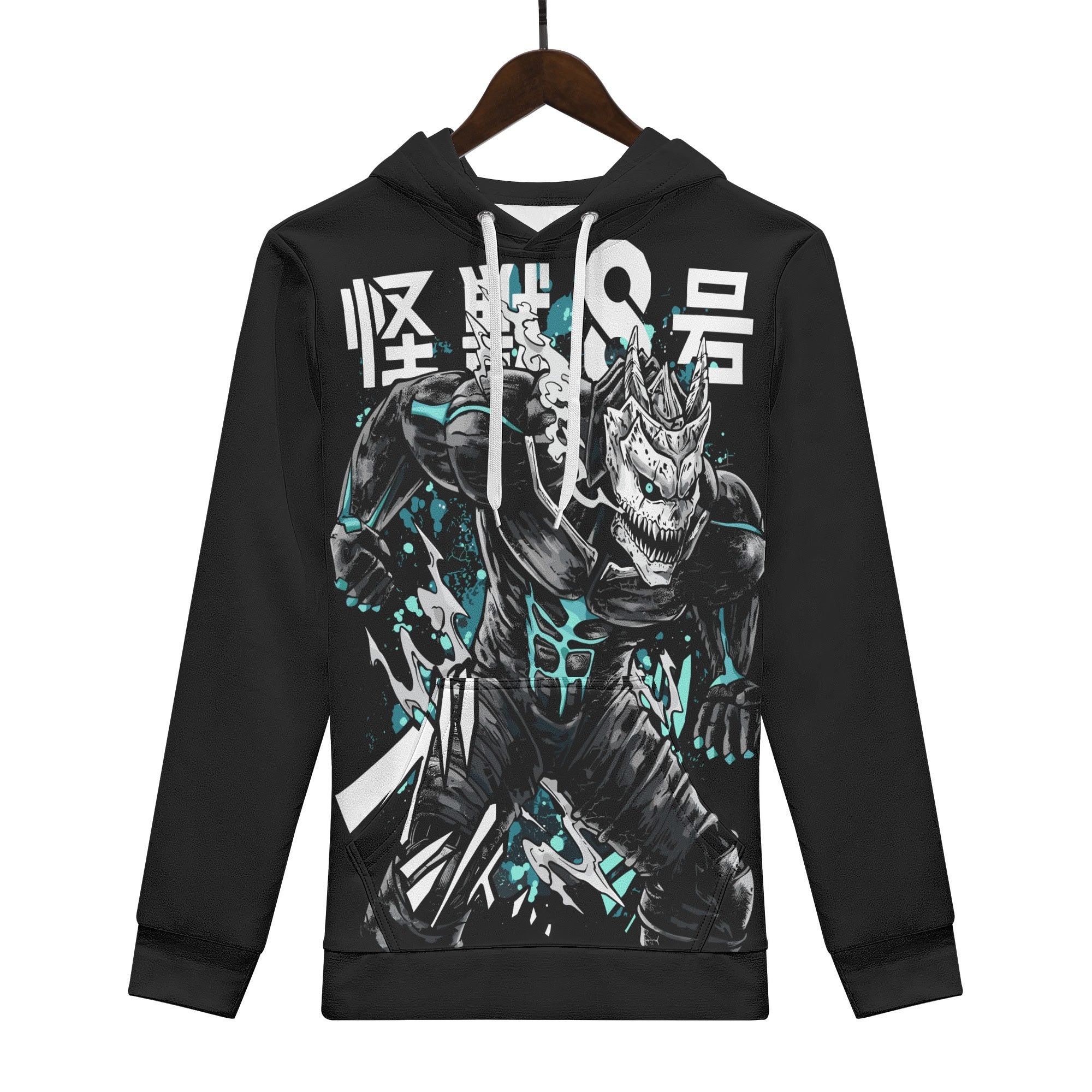 Kafka Kaiju No 8  All Over Print Warm Velvets Pair Of Hoodie