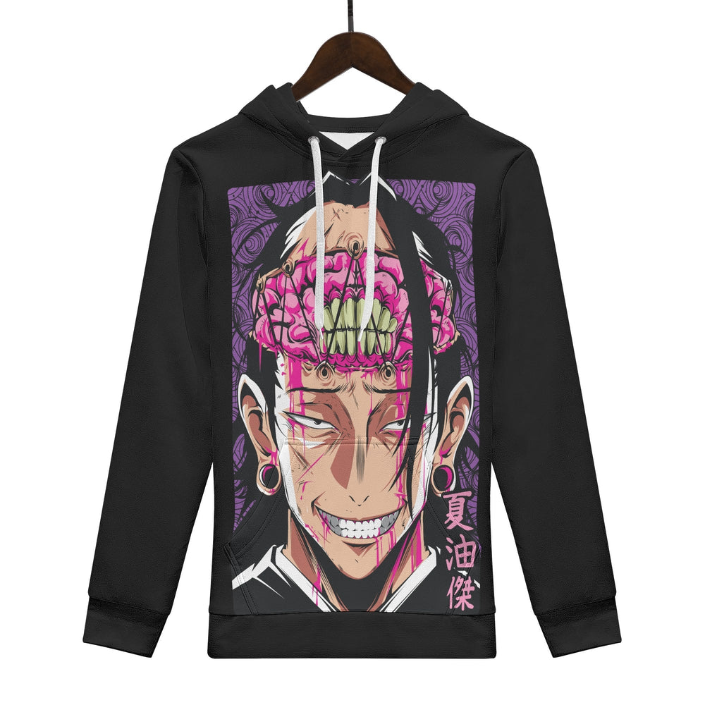 Geto Jujitsu Kaisen All Over Print Warm Velvets Pair Of Hoodie Igz Clothing