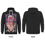 Geto Jujitsu Kaisen All Over Print Warm Velvets Pair Of Hoodie Igz Clothing