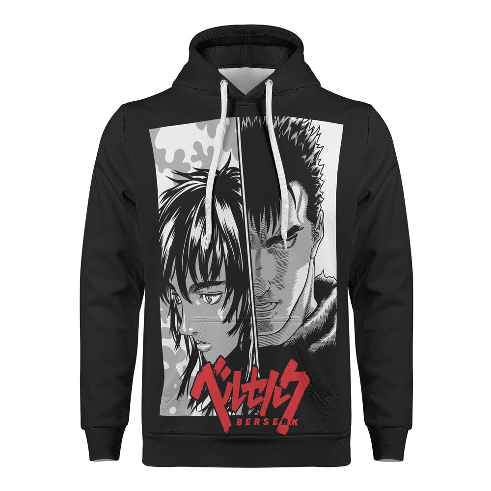 Gutz Berserk All Over Print Warm Velvets Pair Of Hoodie Igz Clothing