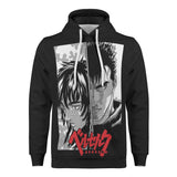 Gutz Berserk All Over Print Warm Velvets Pair Of Hoodie Igz Clothing