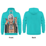 Tengen blinged out All Over Print Warm Velvets Pair Of Hoodie Igz Clothing