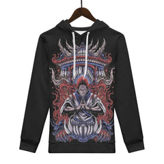 Sukuna Jujitsu Kaisen All Over Print Warm Velvets Pair Of Hoodie