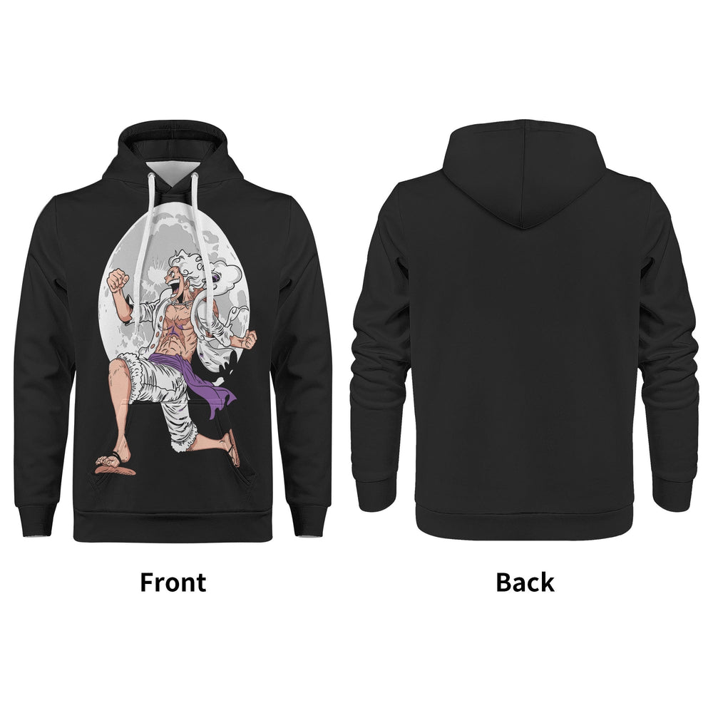 Sun God Luffy All Over Print Warm Velvets Pair Of Hoodie Igz Clothing