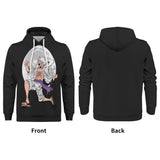 Sun God Luffy All Over Print Warm Velvets Pair Of Hoodie Igz Clothing