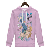 Nami All Over Print Warm Velvets Pair Of Hoodie Igz Clothing