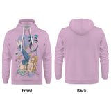 Nami All Over Print Warm Velvets Pair Of Hoodie Igz Clothing