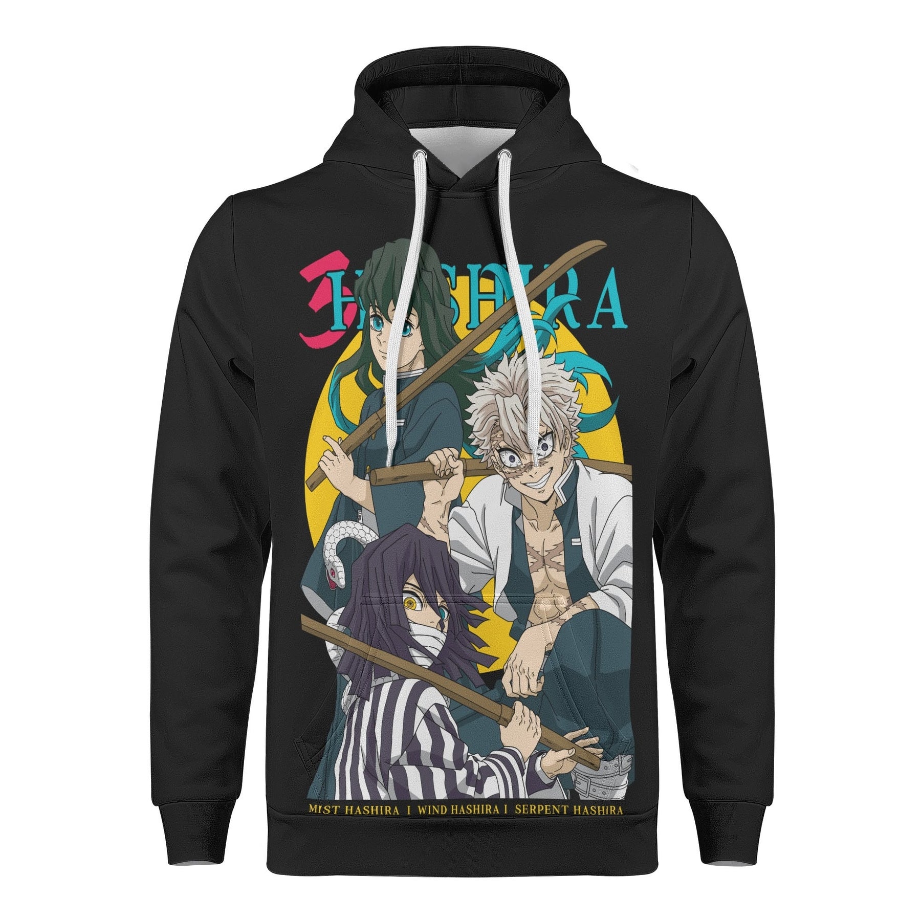 Hashiras Demon Slayer All Over Print Warm Velvets Pair Of Hoodie Igz Clothing