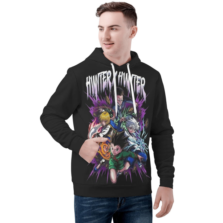 Hunter x Hunter All Over Print Warm Velvets Pair Of Hoodie Igz Clothing