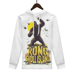 Kong Skull Island All Over Print Warm Velvets Pair Of Hoodie