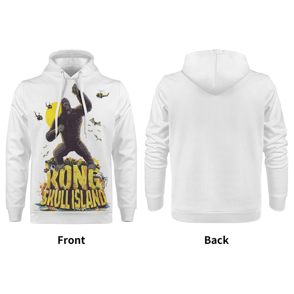 Kong Skull Island All Over Print Warm Velvets Pair Of Hoodie Igz Clothing
