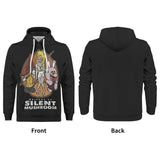 Silent Mushroom All Over Print Warm Velvets Pair Of Hoodie Igz Clothing