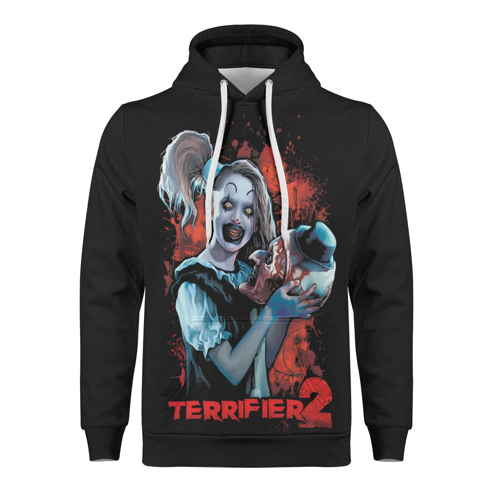 Terrifier 2 All Over Print Warm Velvets Pair Of Hoodie Igz Clothing