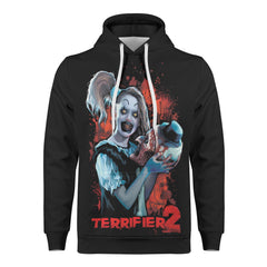 Terrifier 2 All Over Print Warm Velvets Pair Of Hoodie