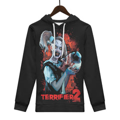 Terrifier 2 All Over Print Warm Velvets Pair Of Hoodie