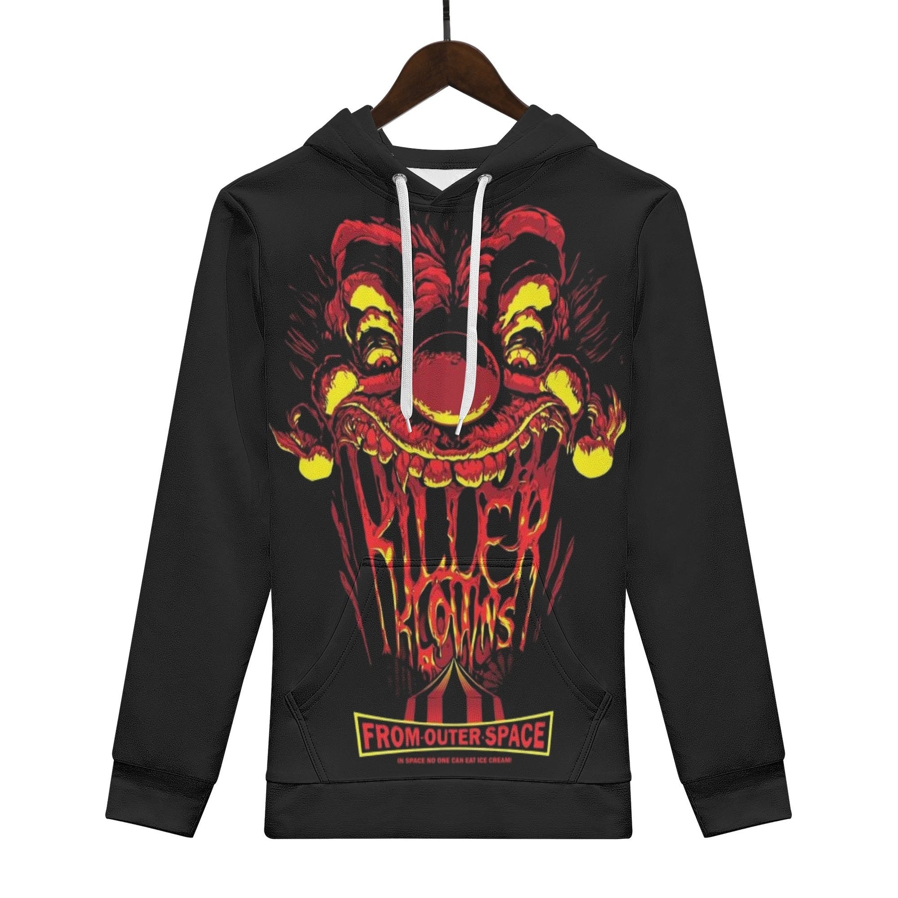 Killer Klowns from outer space All Over Print Warm Velvets Pair Of Hoodie Igz Clothing