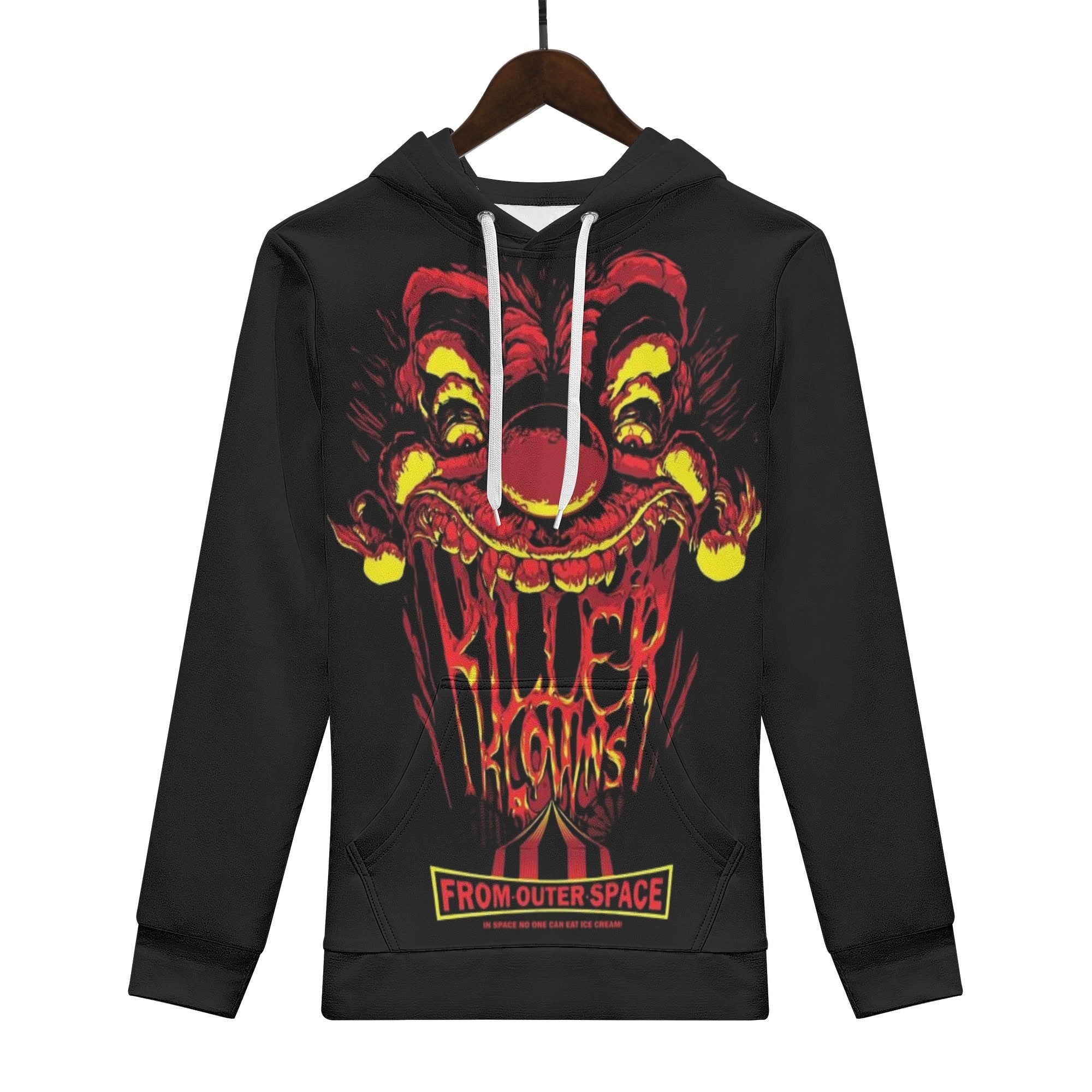 Killer Klowns from outer space All Over Print Warm Velvets Pair Of Hoodie