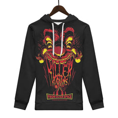 Killer Klowns from outer space All Over Print Warm Velvets Pair Of Hoodie