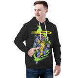 David Cyberpunk Edgerunners All Over Print Warm Velvets Pair Of Hoodie Igz Clothing