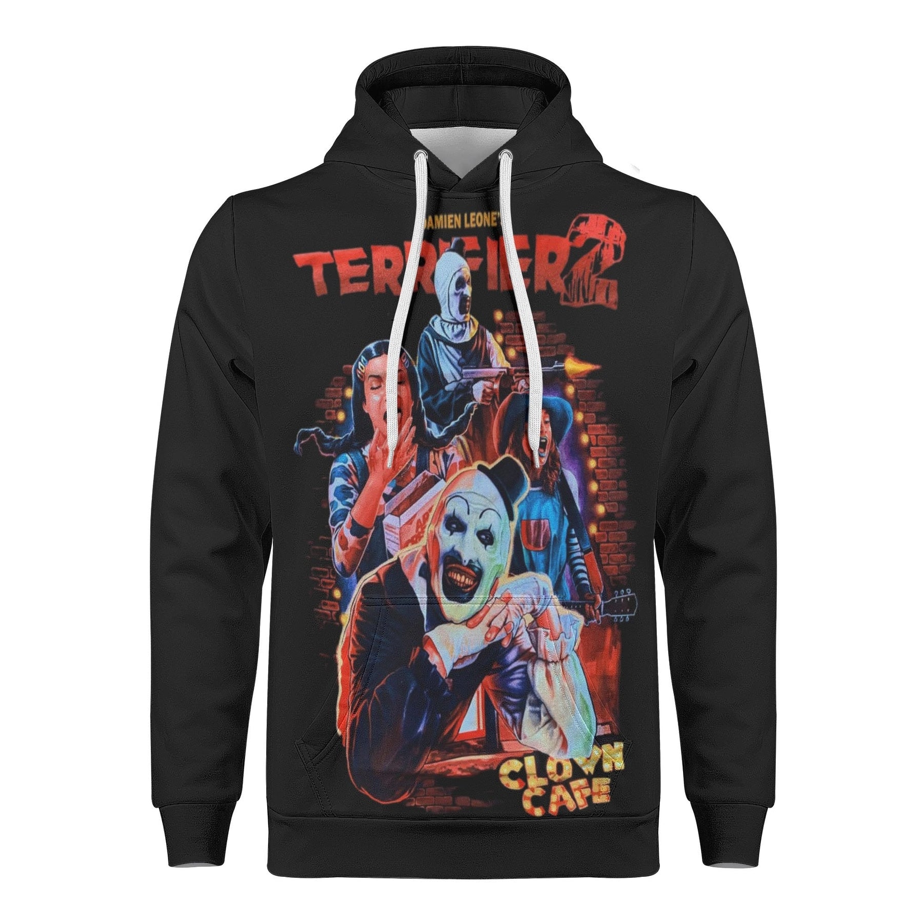 Terrifier 2 All Over Print Warm Velvets Pair Of Hoodie Igz Clothing