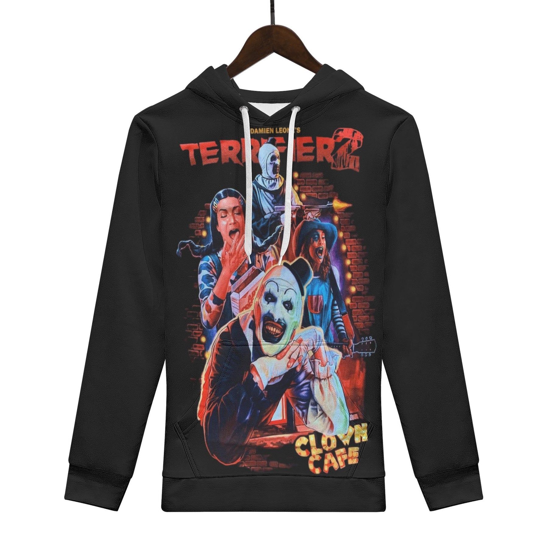 Terrifier 2 All Over Print Warm Velvets Pair Of Hoodie Igz Clothing
