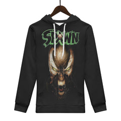 Spawn All Over Print Warm Velvets Pair Of Hoodie