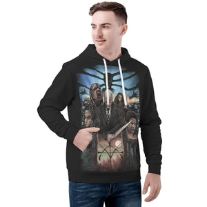 Nightbreed All Over Print Warm Velvets Pair Of Hoodie Igz Clothing