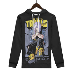 Future Trunks All Over Print Warm Velvets Pair Of Hoodie