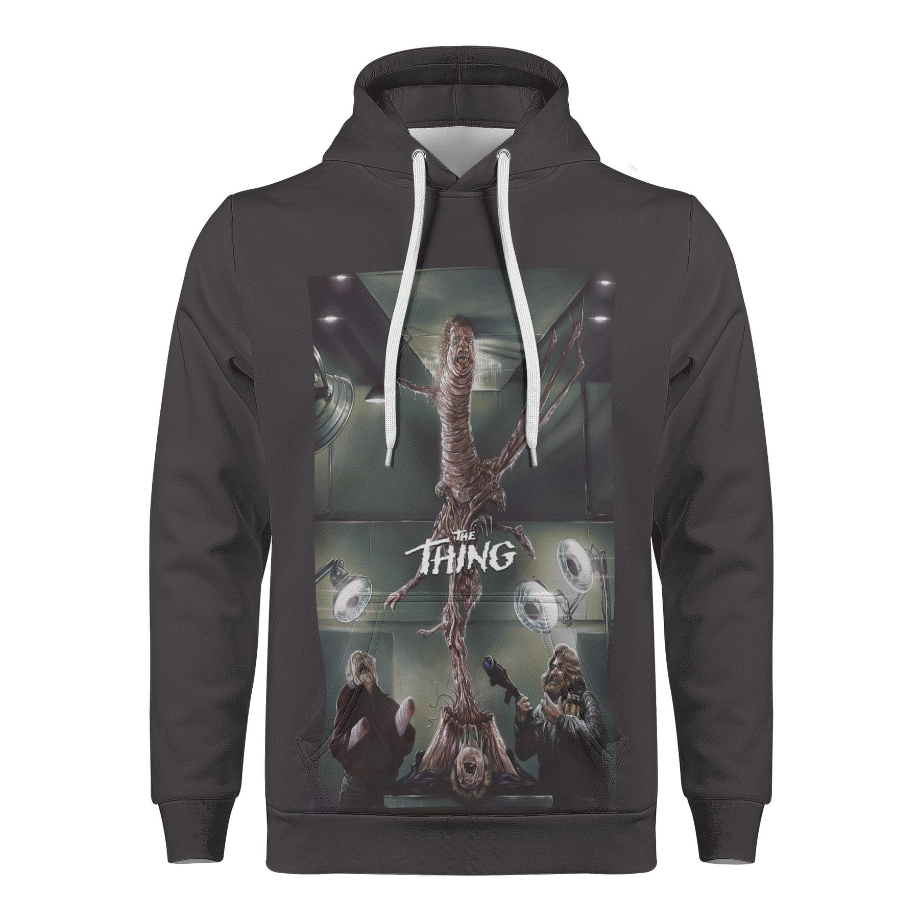 The Thing All Over Print Warm Velvets Pair Of Hoodie Igz Clothing