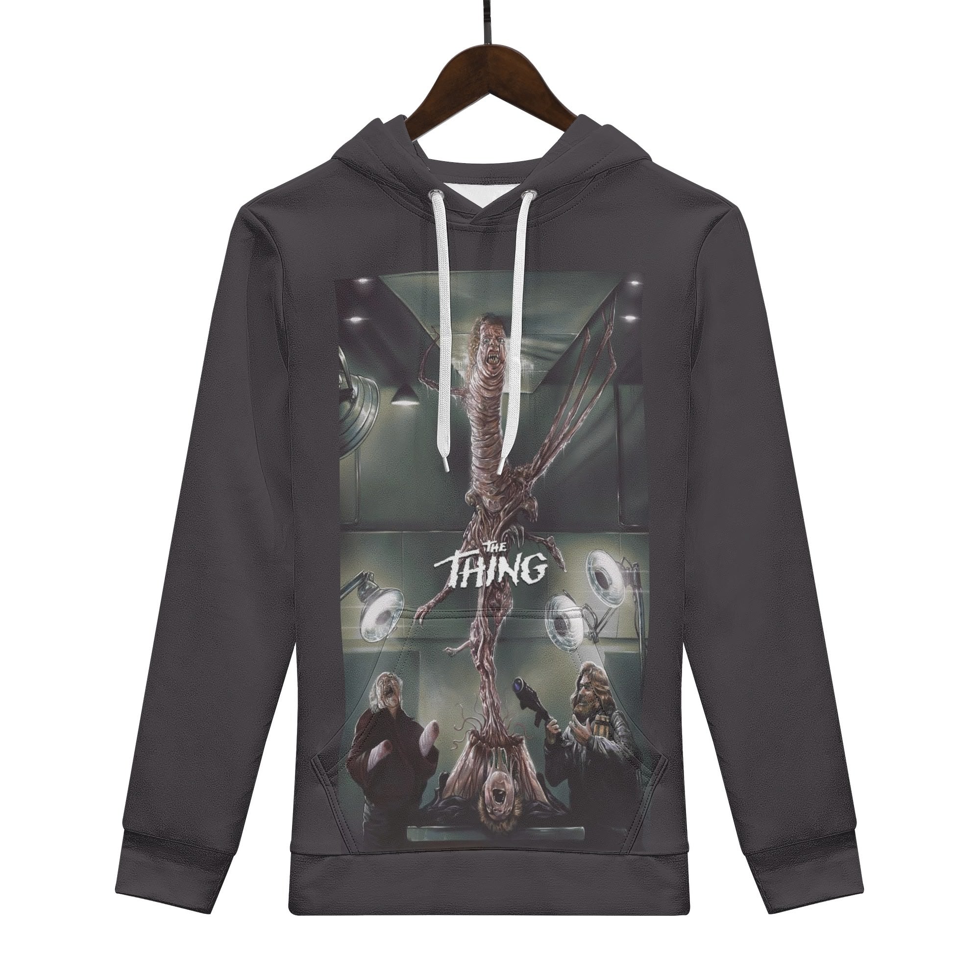 The Thing All Over Print Warm Velvets Pair Of Hoodie