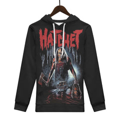 Hatchet All Over Print Warm Velvets Pair Of Hoodie