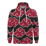 Akatsuki All Over Print Warm Velvets Pair Of Hoodie IGZ Clothing